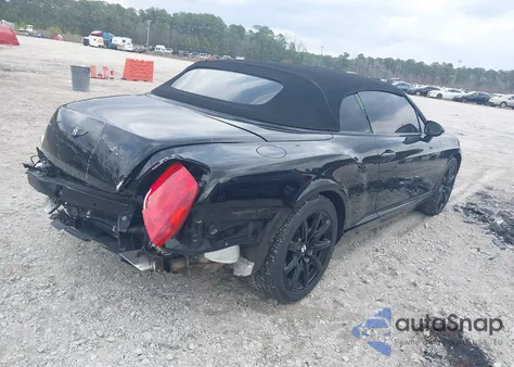 2007 Bentley Continental Gtc z USA, uszkodzony, nr VIN SCBDR33W67C045772